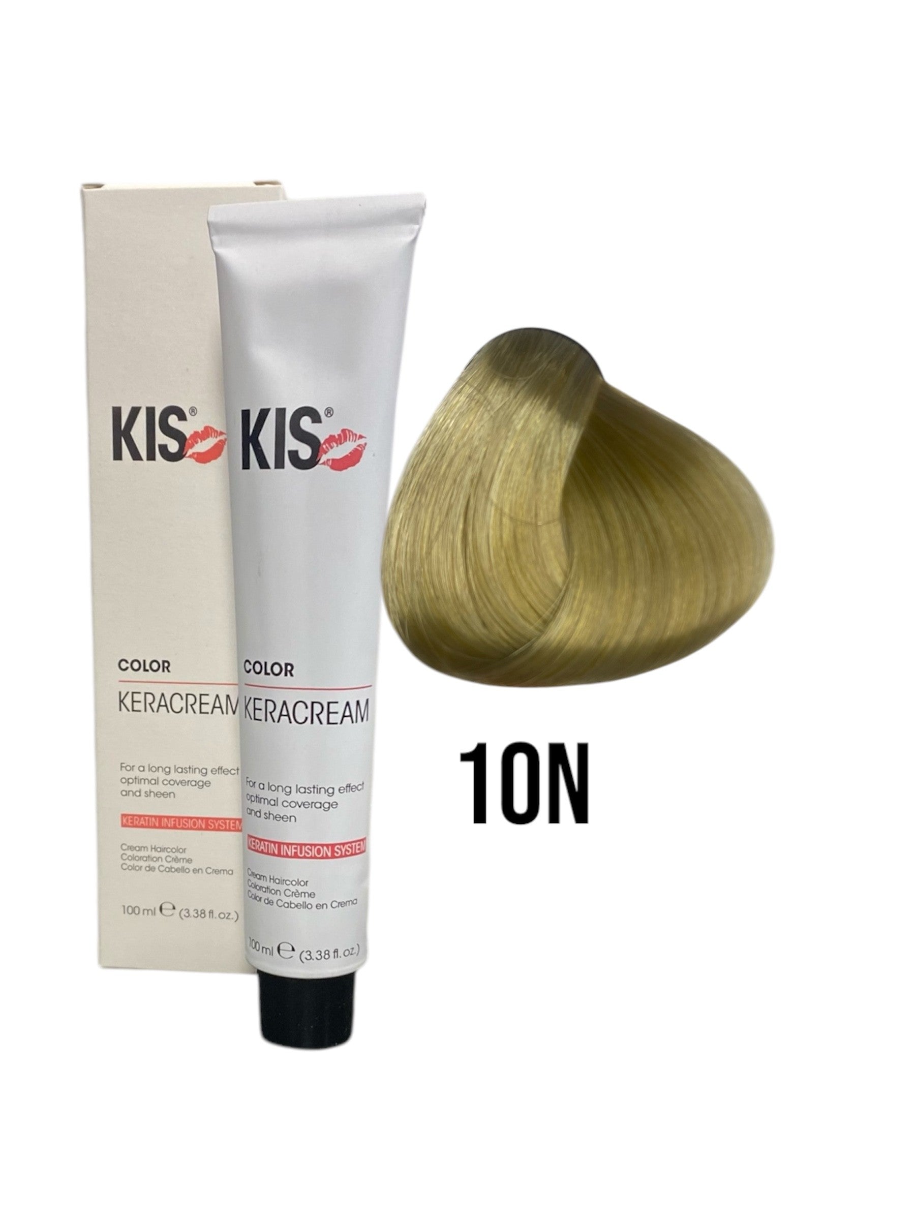 KIS 10N - Extra Lichtblond KeraCream Color Haarverf 100ml.