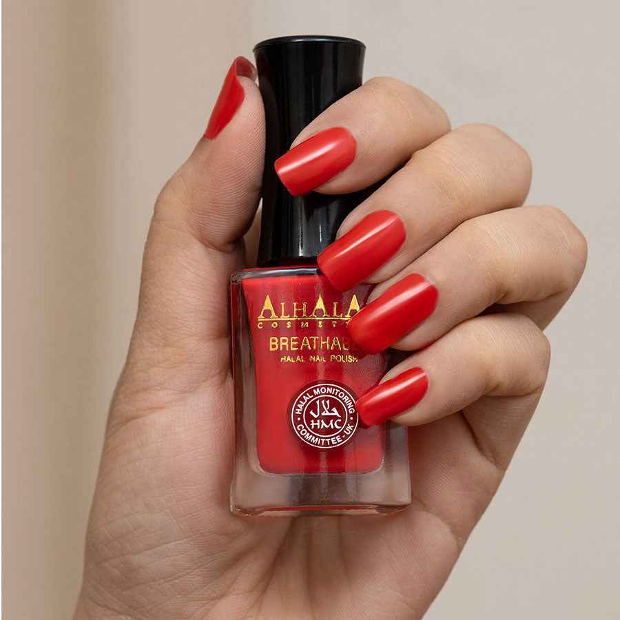 AL-163 REHAM Nagellak Donkerrood