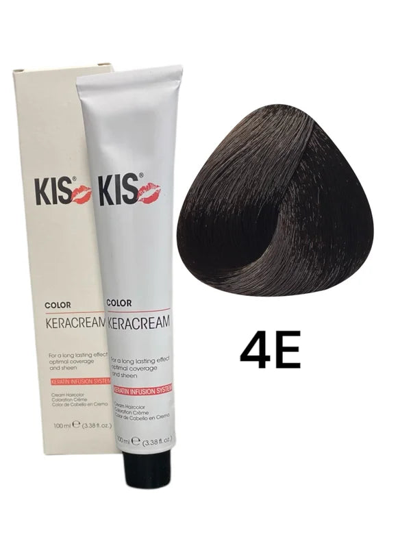 kis 4E - Middel Bruinespresso KeraCream Color Haarverf 100ml.