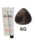 KIS 6G - Donker Goudblond KeraCream Color Haarverf 100ml.