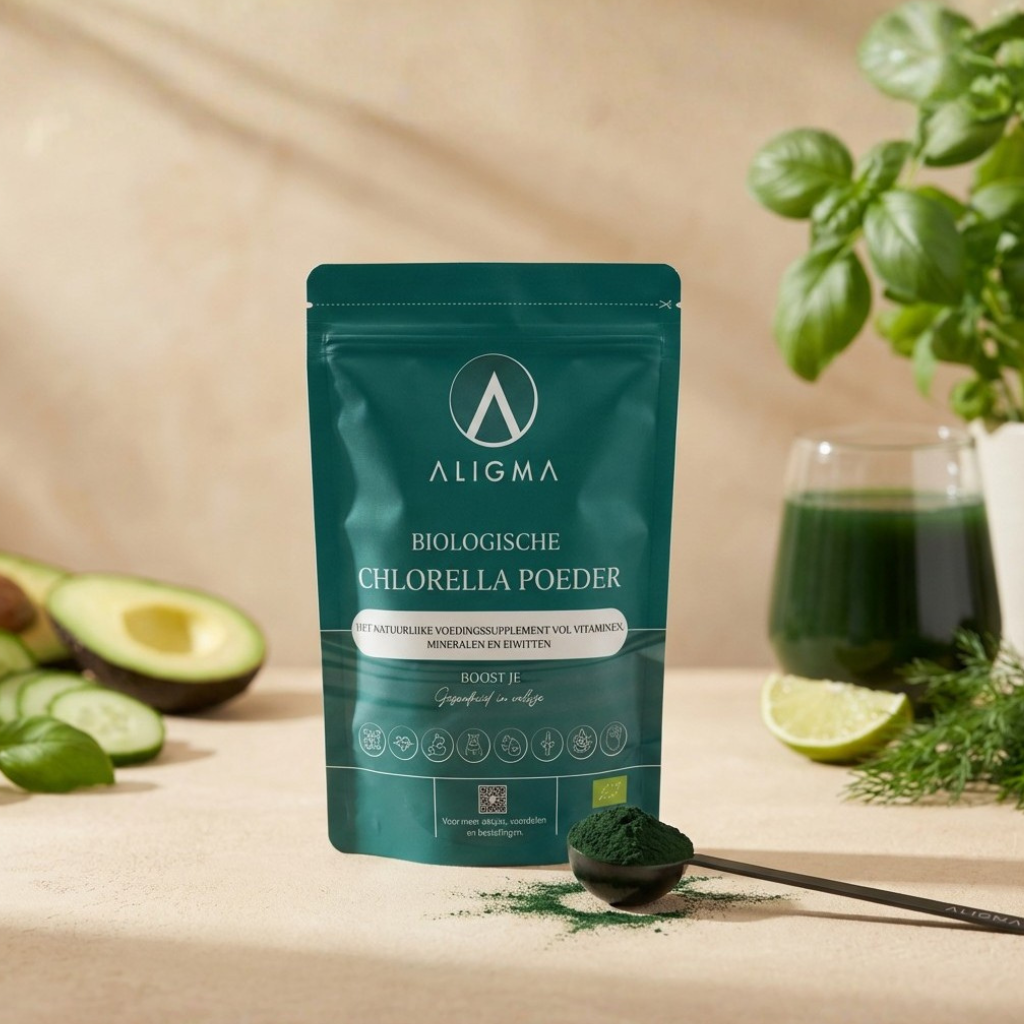 Biologische Chlorella poeder superfood 250 gram