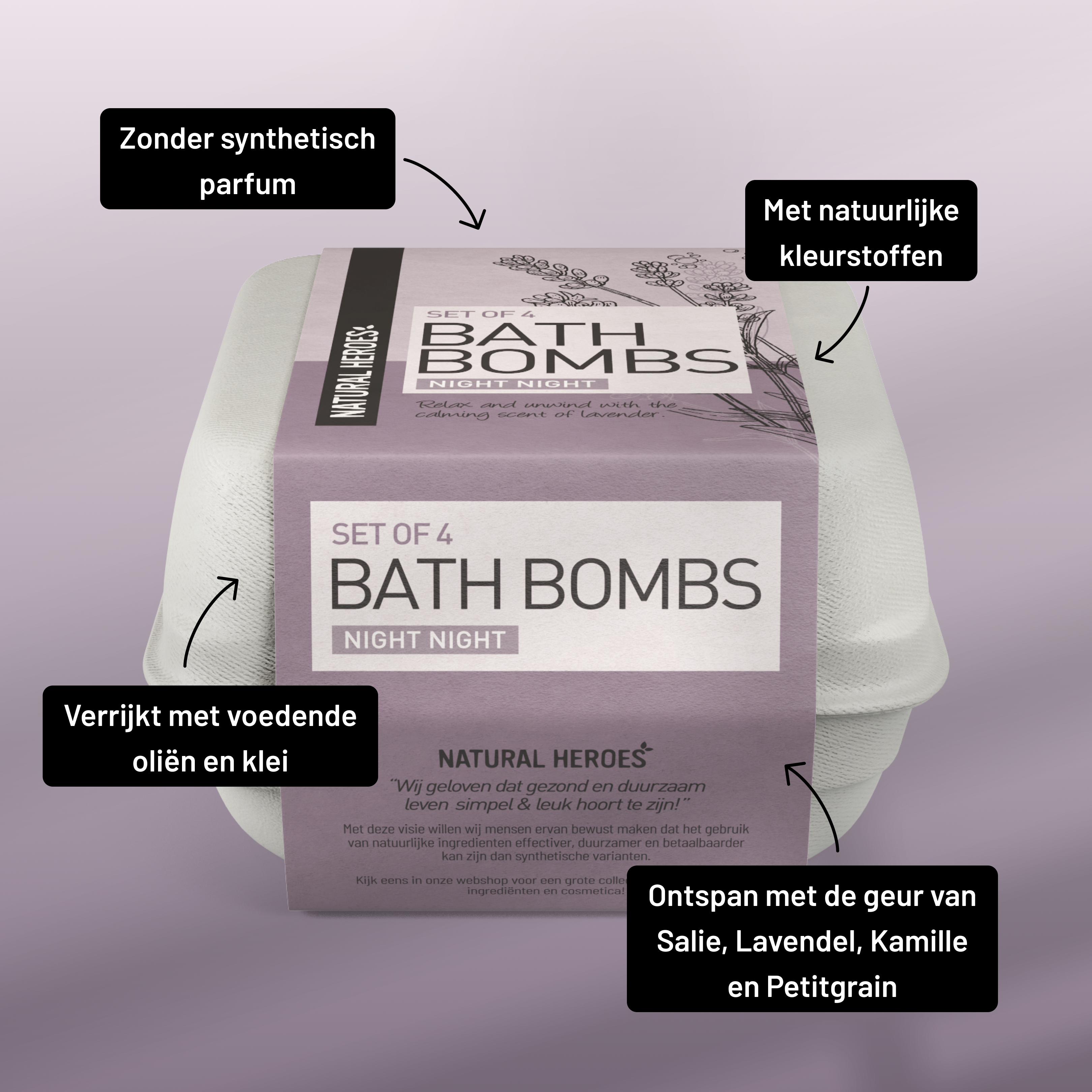 Bath Bomb Night Night