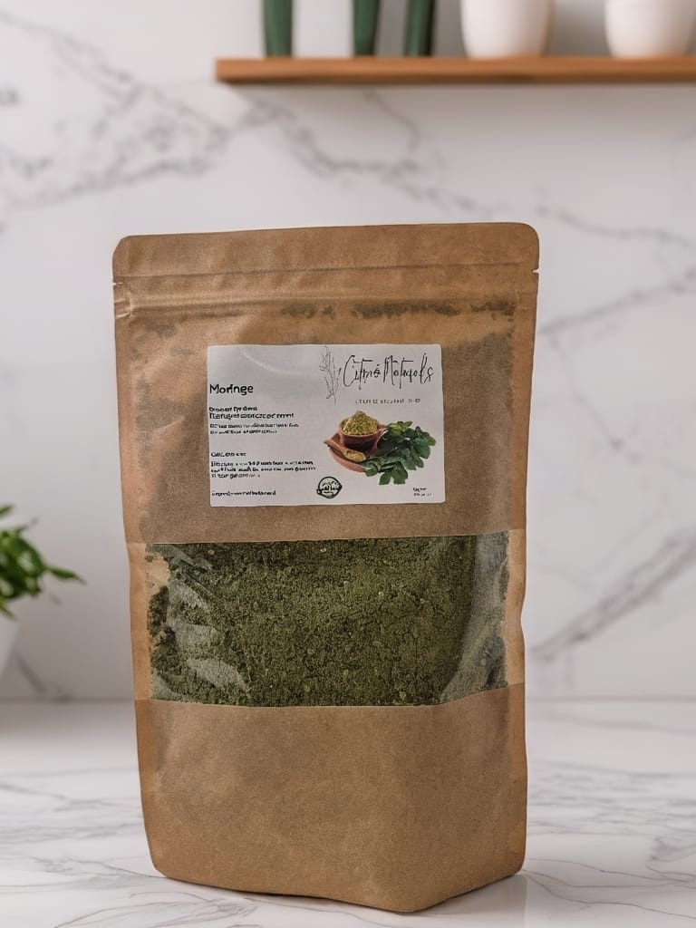 MORINGA FIJN BLAD 125GR