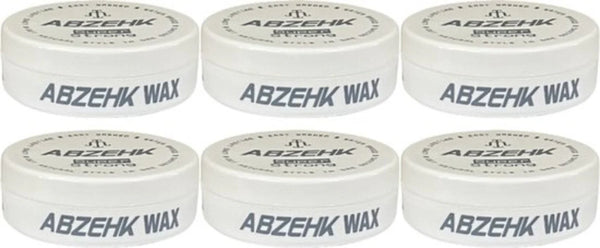 Abzehk Haarstyling Wax Matte - 150 ML X 6 Stuks