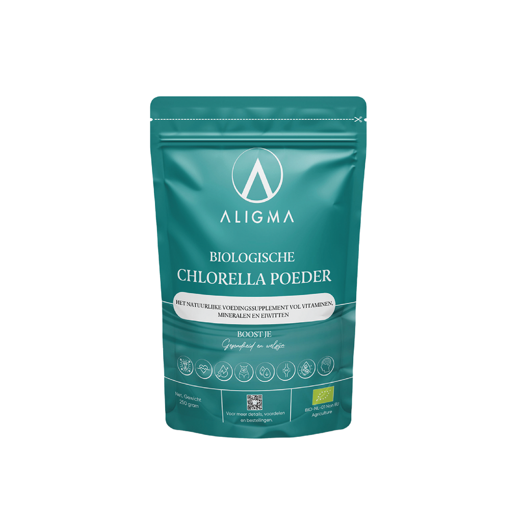 Biologische Chlorella poeder superfood 250 gram