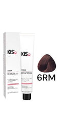KIS 6.RM - Licht Roodmahonie KeraCream Color Haarverf 100ml.