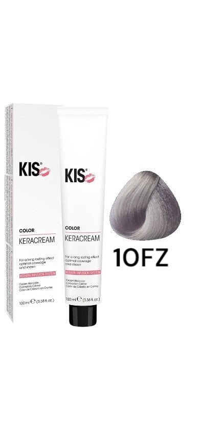 KIS KERACREAM 100ml 10FZ ZILVER GRIJS