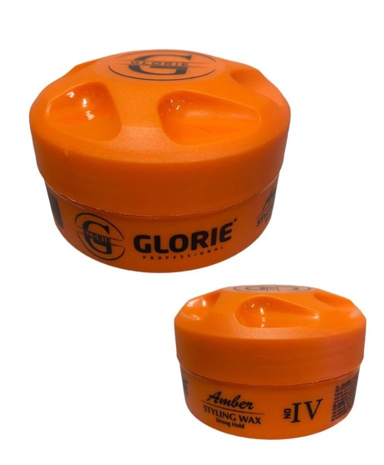 Glorie Aqua Pantenol, Brazilian wax, Wax Pliable Styling Orange with Vitamin B5 and E – 150 ml