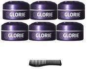 Glorie Fixation Dry Styling Wax Pomade Pink Boss 6 stuks + Styling Comb Sulan